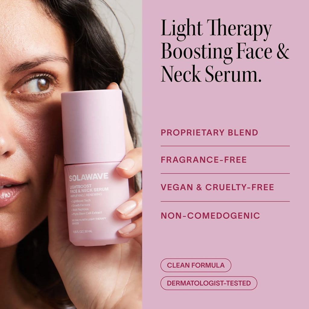 Light Therapy Boosting Face & Neck Serum