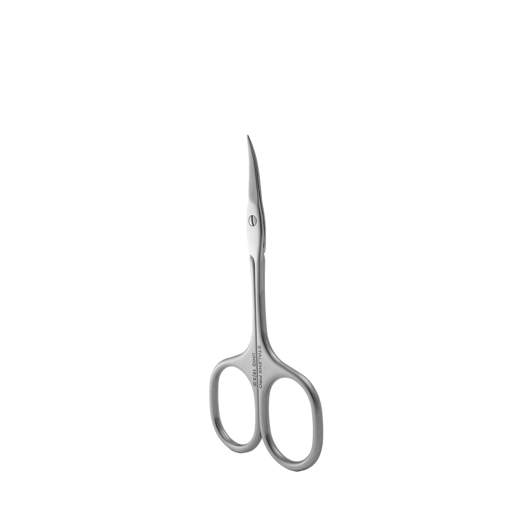 Professional Cuticle Scissors "Ballerina" UNIQ 10 TYPE 3 -SQ-10/3- STALEKS