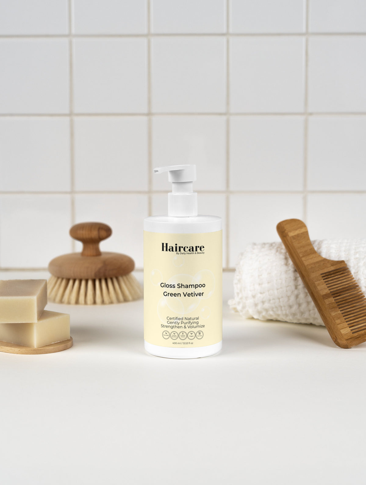 Gloss Shampoo, Smoky Green Vetiver